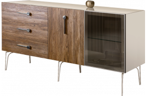 Комод для гостиной Богемия Вуд (Bogemia Wood) БМКМ-4(Wo)[5]